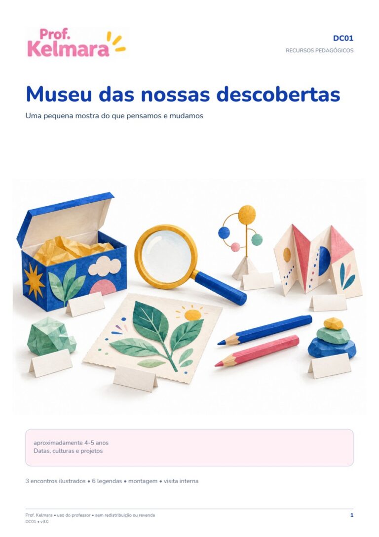 Capa de Museu das nossas descobertas