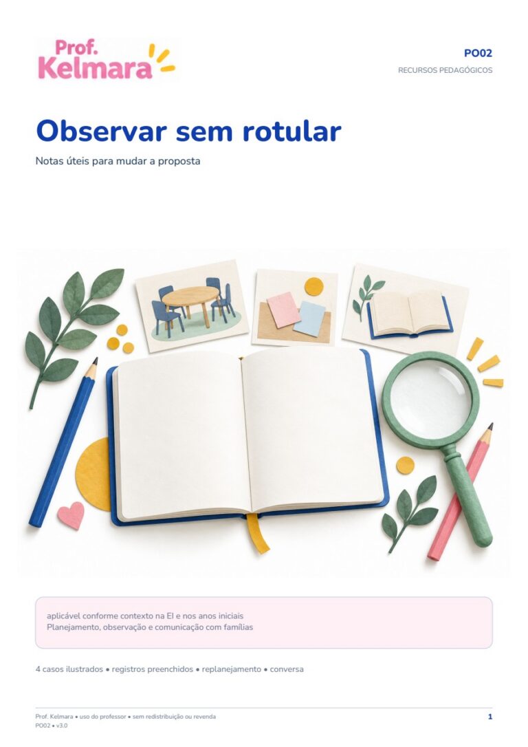 Capa de Observar sem rotular
